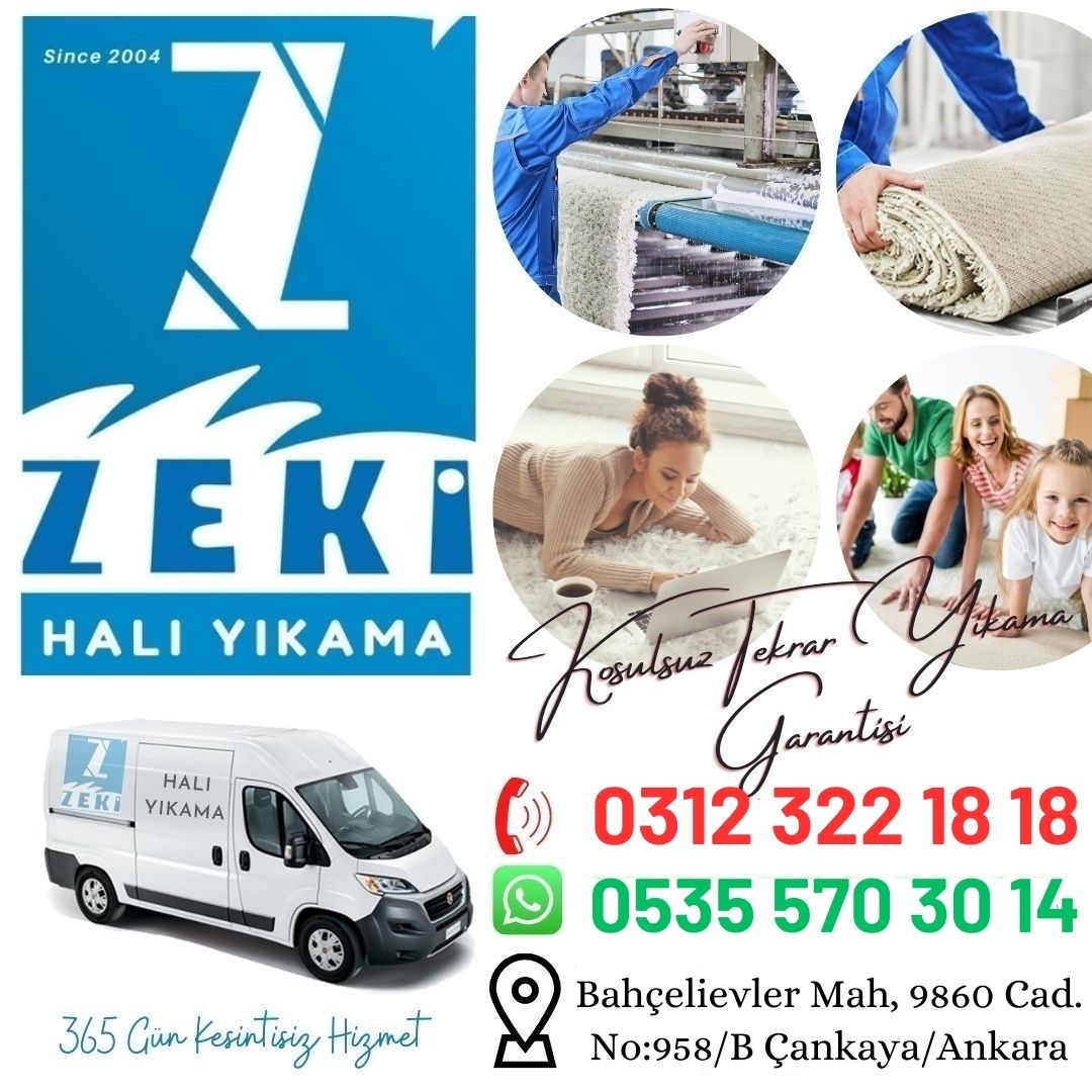 Çankaya Bahçelievler Halı Yıkama